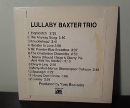 Lullaby Baxter Trio - Capable Egg (Promo CDr, 2000, Atlantic) - £11.36 GBP