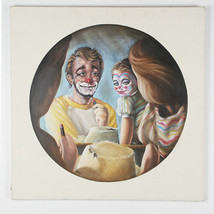Sans Titre ( Père &amp; Fille Avec / Maquillage) Par Anthony Sidoni Huile sur Toile - £2,042.29 GBP