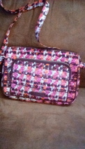 Vera Bradley Houndstooth RFID Little Hipster Adjustable Crossbody NWOT - £31.98 GBP