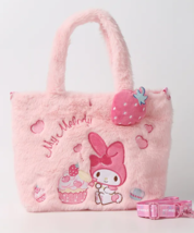 Sweet Mischief Embroidered Plush Handbag - £23.46 GBP