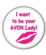 #3 QTY 6 PINBACK BUTTONS FOR AVON REPS TO WEAR AND ADVERTISE SAFETY PIN ... - $366.69 MXN