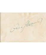 Oscar Strauss Signed 3.5x5.5 Index Card La Ronde - £102.83 GBP