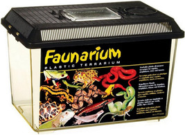 Exo Terra Faunarium Plastic Terrarium Medium - 3 count Exo Terra Faunari... - £65.27 GBP