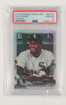 2018 Bowman Mega Scatola Luis Robert Cromato PSA 10 Gemma come Nuovo #BC... - $296.99