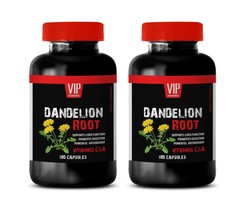 Cholesterol Down - Dandelion Root - Dandelion Leaf Extract 2 Bottles 360CAPS - £17.51 GBP