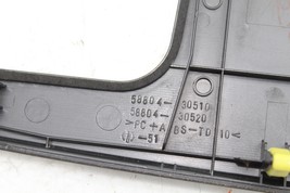 06-11 LEXUS GS300 GS350 CENTER CONSOLE SHIFTER CUP HOLDER TRIM COVER BLACK E6070 image 12