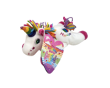 NEW VINTAGE 1998 LISA FRANK MARKIE UNICORN BEANIE STUFFED ANIMAL PLUSH T... - $56.05