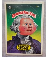 Garbage Pail Kids 1985 Series 2 Gorgeous George #73a Blue 73b Error - $63.66 CAD