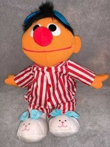 Vintage TYCO Jim Henson Sesame Street Animated SING &amp; SNORE ERNIE in PJ&#39;... - £11.96 GBP