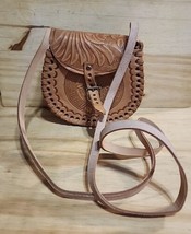 Aztec Native American Leather Mini Shoulder Bag/Crossbody  - $16.77