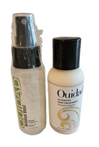 OUIDAD 12 Minute Deep Treatment Cream + Botanical Boost Spray Conditioner NEW - £15.13 GBP