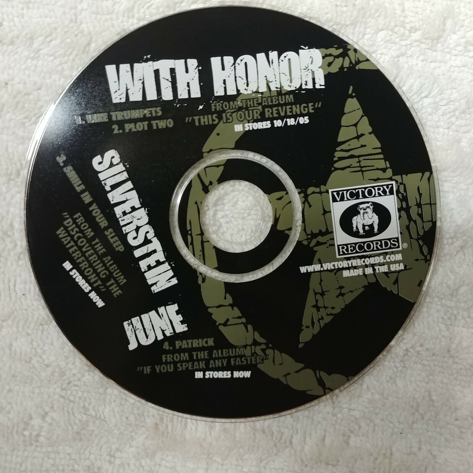 Primary image for With Honor/Silverstein/June Sampler (2005, CD)