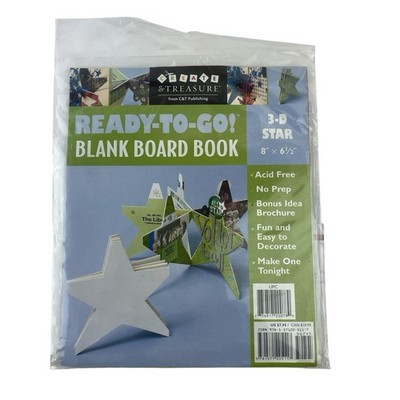 Create Treasure Blank Board Books Lot Square 6x6” And Star 8x6.5” Item image 5