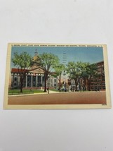Vtg Postcard Brooke Cnty Court House Soldiers Monument Binghamton New Yo... - $4.26