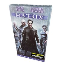 The Matrix - VHS Factory Sealed - Keanu Reeves, Laurence Fishburne w/ WB... - $44.54