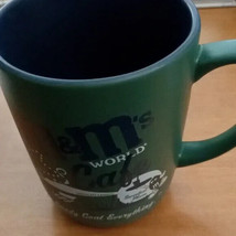 M&amp;M&#39;s 2005 World Cafe Coffee Mug Tea Cup 14 oz - £14.63 GBP
