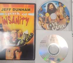 Mixed DVD Triple Play: Spark of Insanity, Love Guru, Ice Quake - £6.29 GBP