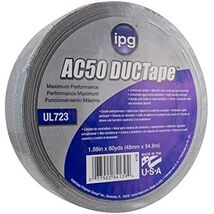 IPG 4139 Premium Grade AC50 DUCTape 1.88&quot; x 60 yd, Silver (Single Roll) - $43.68 CAD