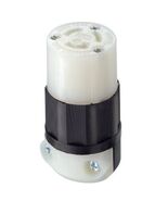 Leviton 4729-C 15 Amp, 125 Volt, NEMA L5-15R, 2P, 3W, Locking Connector, - $39.34 CAD