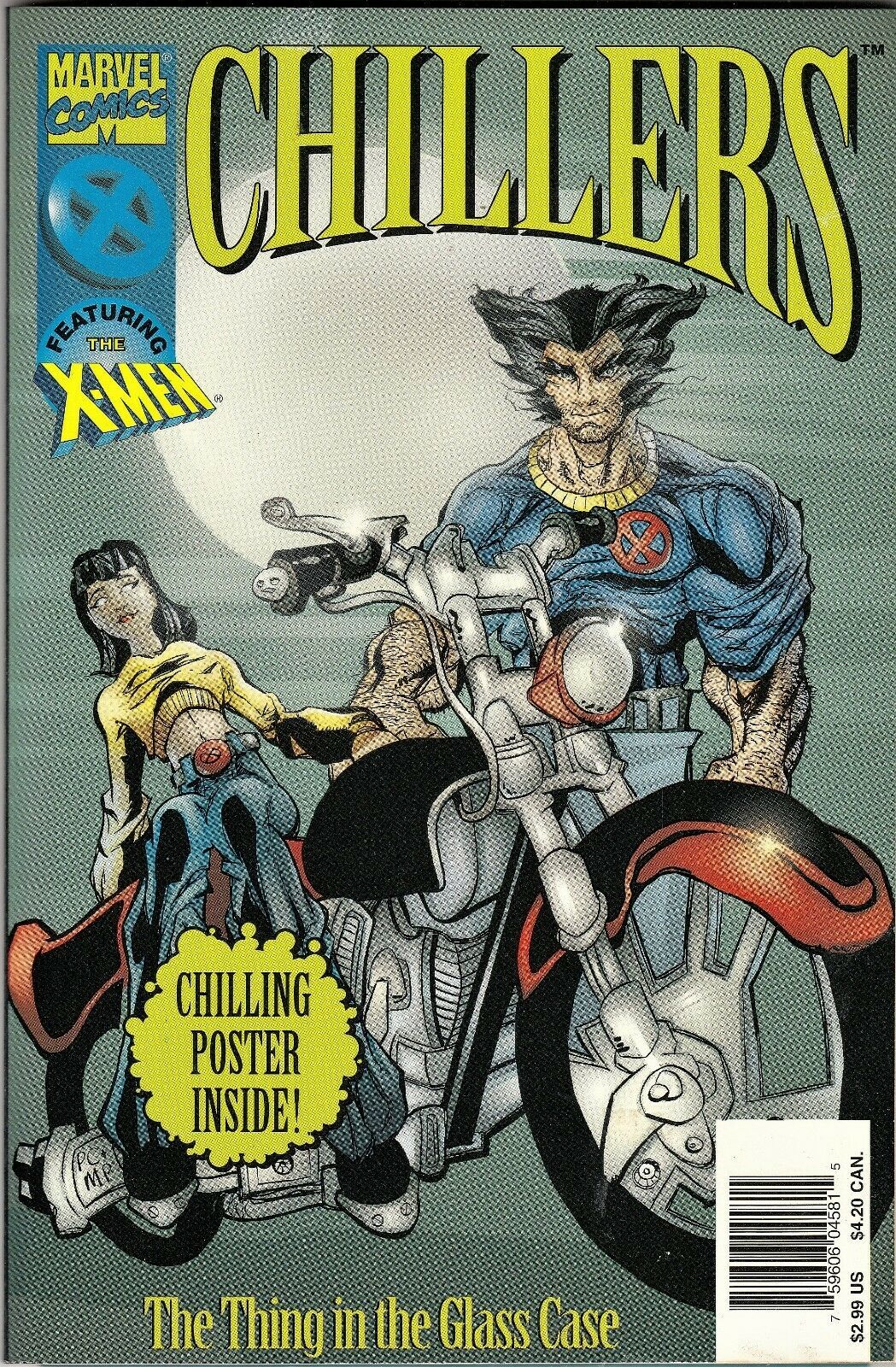 MARVEL CHILLERS: THE THING IN THE GLASS CASE (1997) Marvel Comics  X-MEN... - $7.19