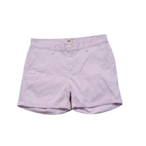 Levi&#39;s Midi Cuff Shorts ~ Sz 30 ~ Pink ~ Mid Rise ~ 4.5&quot; Inseam - £15.58 GBP