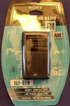 Sony ICF-S10 FM/AM 2 Band Radio - £98.44 GBP