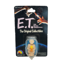 Vintage 1982 Ljn E.T. Et Extra Terrestrial Flower Collectible Figure New Sealed - £14.90 GBP