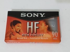 Sony HF High Fidelity 90 Minute Cassette Tape - NEW - £3.15 GBP