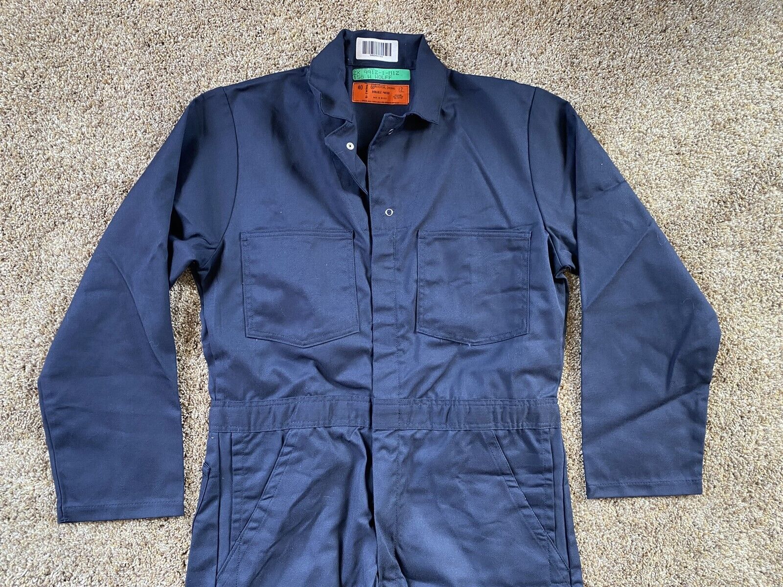 Universal Overall Navy Blue Coveralls (F) - and 49 similar items