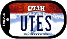 Utes Novelty Metal Dog Tag Necklace DT-13071 - $15.95