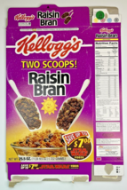 1669 Empty Kellogg&#39;s Raisin Bran Star Wars 25.5OZ Cereal Box SKU U198/152 - £15.17 GBP