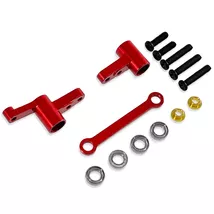 [Steering components] MJX Hyper Go 14210 14209 H14BM RC Car Metal Steeri... - $7.50