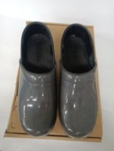 BJORK Professional ELLA Leather Clogs Size 37/38 Grey BBap - £22.16 GBP