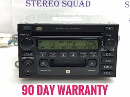 TOYOTA Carmy Tundra Sienna radio CD Player 6 Disc Changer TO939C - $216.00