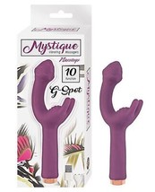 Mystique Vibrating G Spot Massager Eggplant - £29.27 GBP