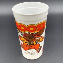 Hardee’s Plastic Cup The Moose 1987 Cold Beverages Special Olympics Vintage - £9.84 GBP