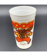 Hardee’s Plastic Cup The Moose 1987 Cold Beverages Special Olympics Vintage - £9.90 GBP