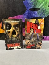 Dead &amp; Rotting And Vengeance Of The Dead RARE Full Moon VHS cult horror - £15.48 GBP