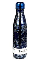 S&#39;well 280992 Clandestine Blue Camo Print Insulated Bottle, 17 oz. NEW - £19.97 GBP