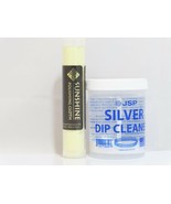 Sterling Silver Dip Cleaner Tarnish Remover and Sunshine Polishing Cloth - $14.84