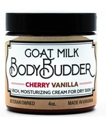 Body Budder Cherry Vanilla Bates Family Farm Goat Milk Natural 4 oz Dry ... - £12.36 GBP