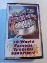 Caribbean Steel Drums Cassette Tape 30 World Famous Tropical Favorites 2001 - £73.69 GBP