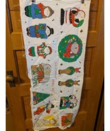 Sue Dreamer for Fabric Country CHRISTMAS Apparel Art Appliques Panel - £7.96 GBP