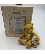 Cherished Teddies Retired Chelsea 910694 Vintage Bear With Lamb Easter F... - €16,06 EUR