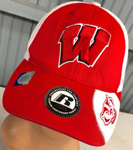 Wisconsin Badgers Russell Athletic Adjustable Baseball Cap Hat - £11.61 GBP