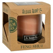 Aloha Bay - Feng Shui Elements Palm Wax Candle - Earth/inner Peace - 2.5 Oz - $13.13