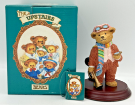 Dept. 56 The Upstairs Downstairs Bears Freddy Bosworth Ready for a Spin SKU U212 - £14.88 GBP