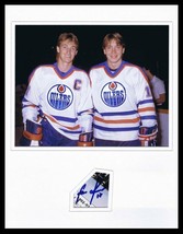Jari Kurri Signed Framed 11x14 Photo Display JSA Oilers w/ Wayne Gretzky - £55.38 GBP