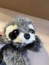 Furry Folk Raccoon Hand Puppet by Folkmanis Brown USA Full Body soft Toy... - $16.78