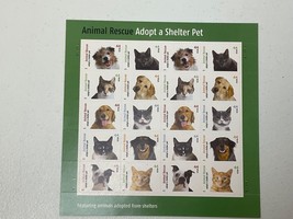 2010 U.S. Full Pane Postage Stamps #4451-4460a Adopt A Shelter Pet 44c MNH - £15.51 GBP